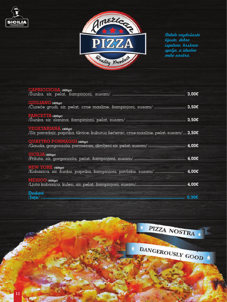 Sicilia MENI WEB Pizza | PDF