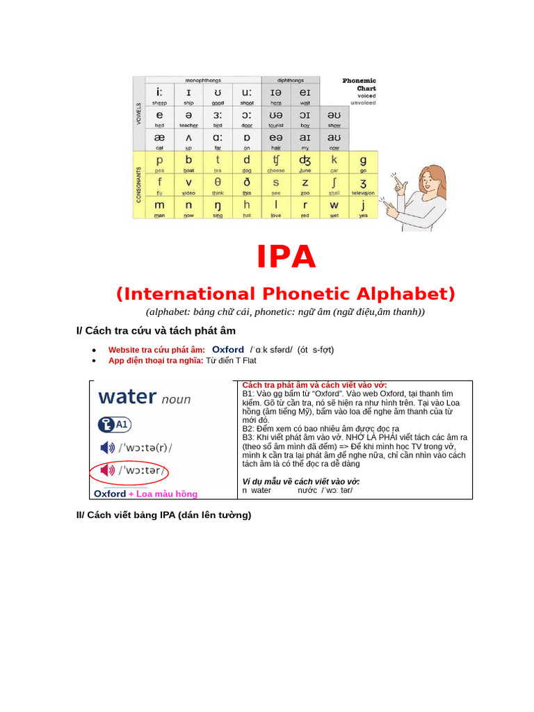 bảng IPA | PDF