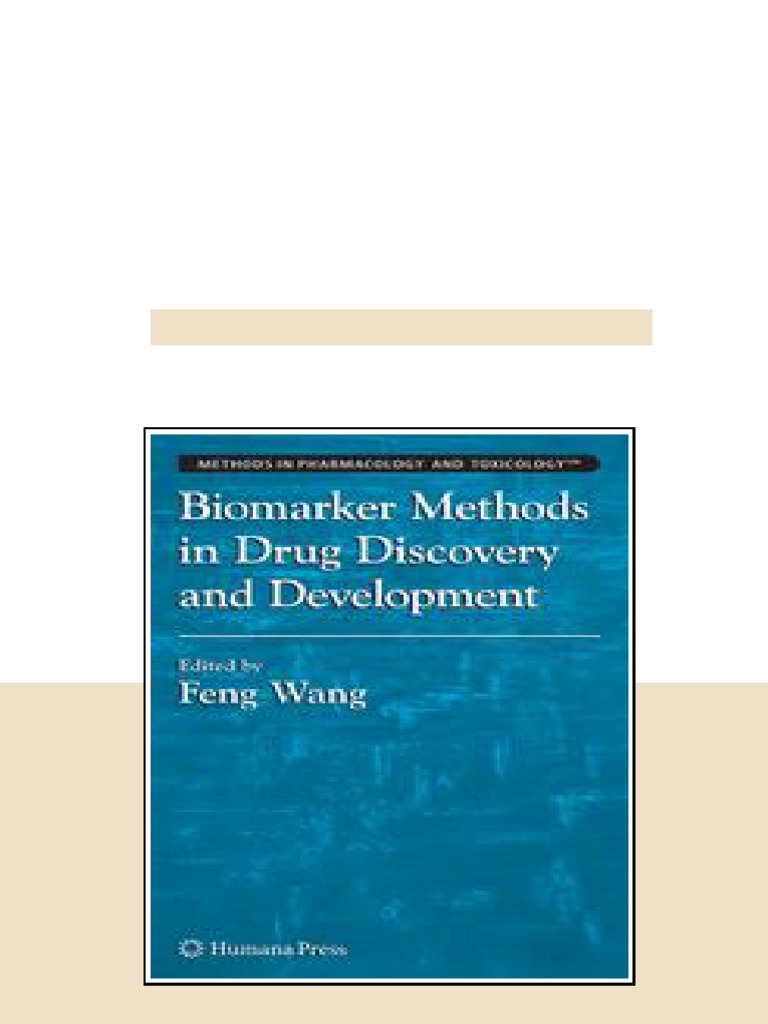 Biomarker Methods In Drug Discovery And Development 1st Edition Chris B ...