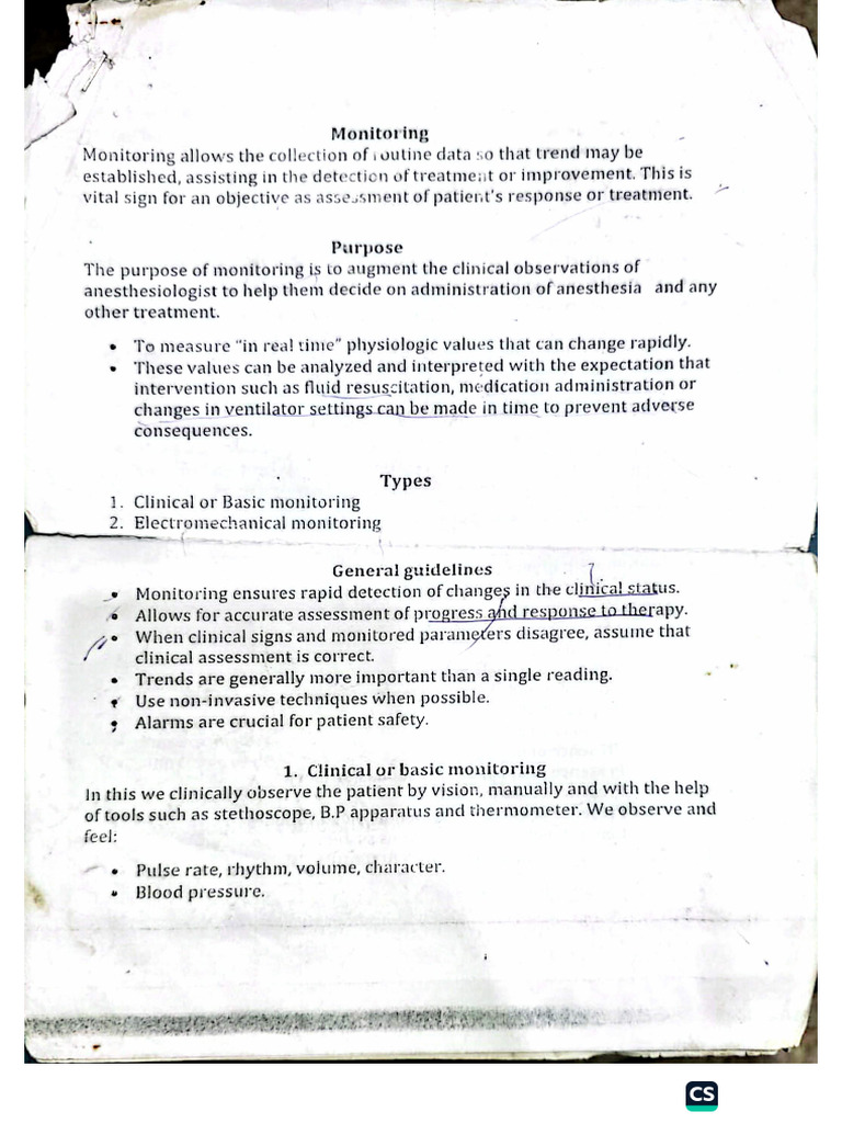 Monitoring 1 | PDF