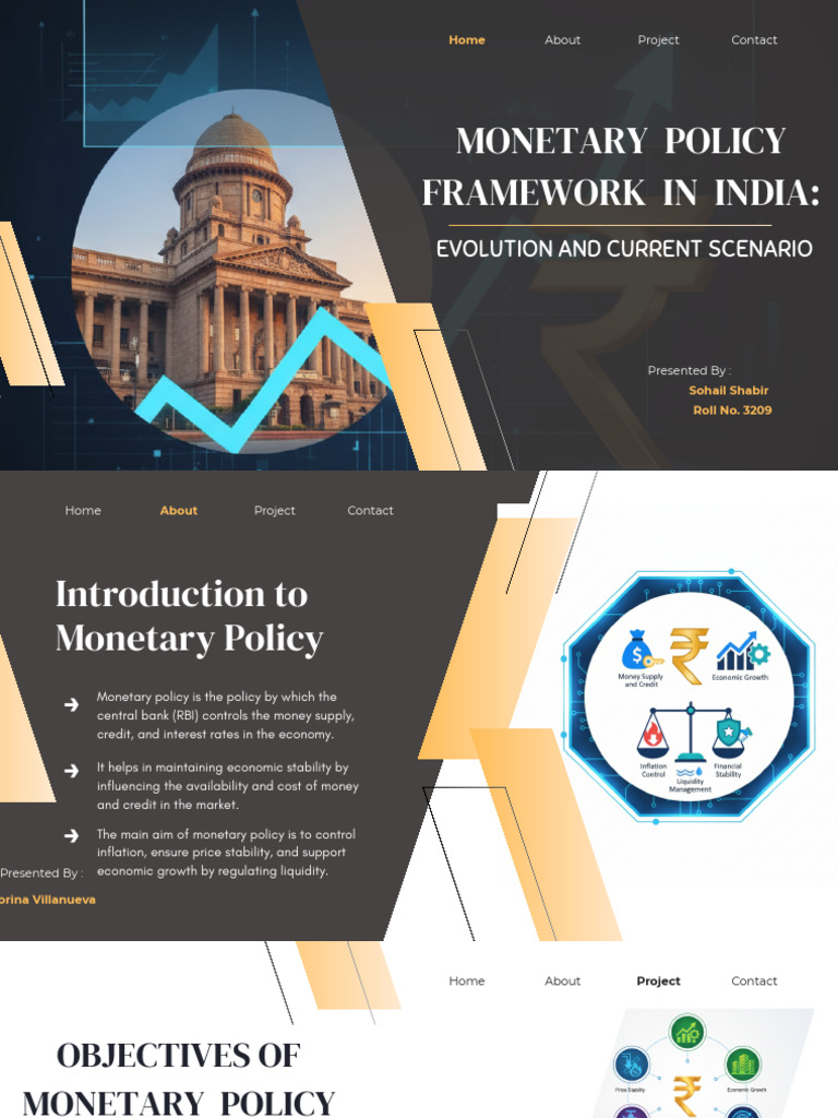 India's Evolving Monetary Policy Framework | PDF | Monetary Policy ...