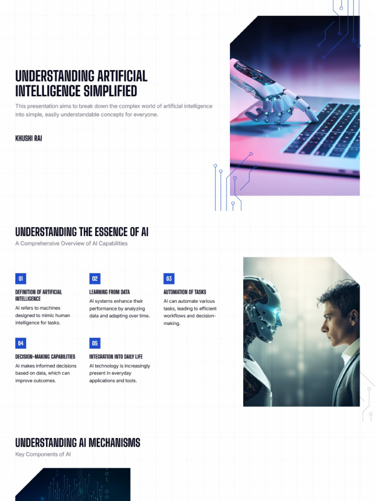 Understanding Artificial Intelligence in Simple Terms | PDF