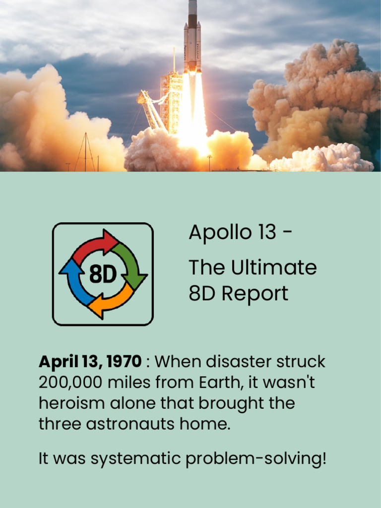 Apollo 13: Mastering Crisis Management | PDF | Apollo Program | Space ...