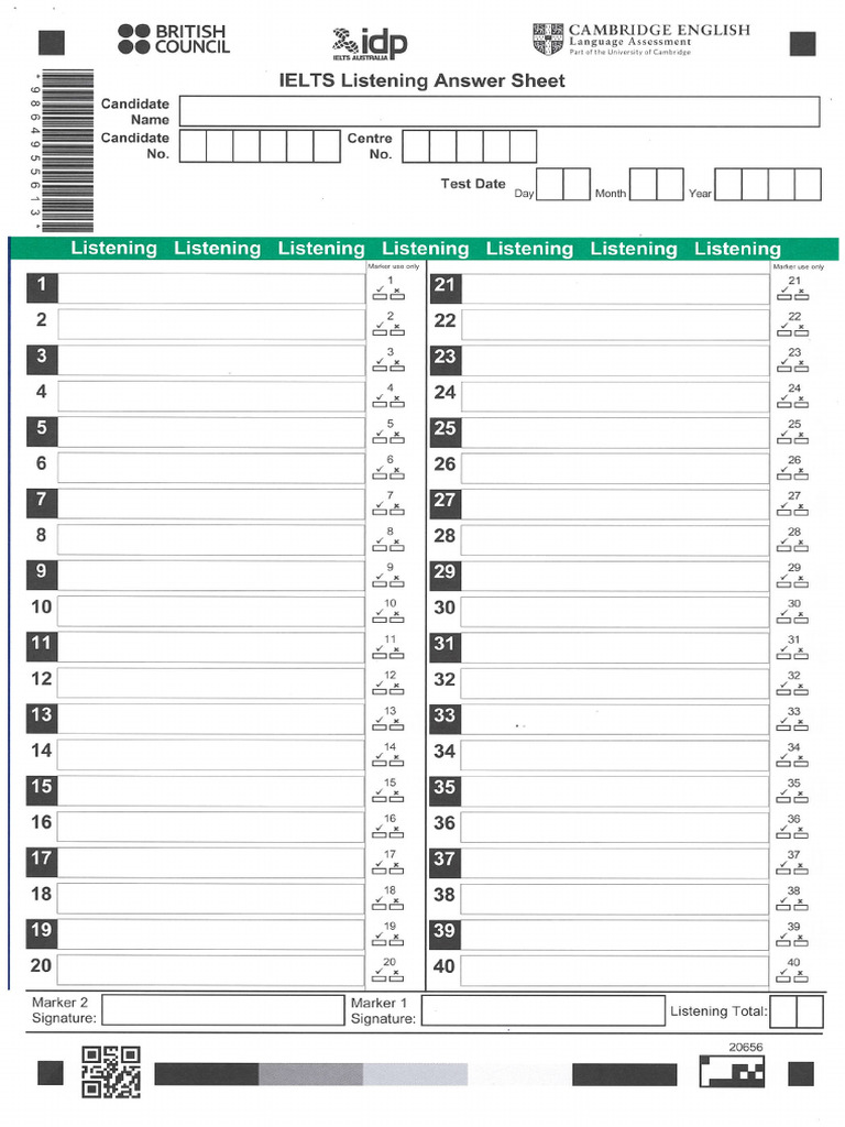 Overall Answersheet | PDF