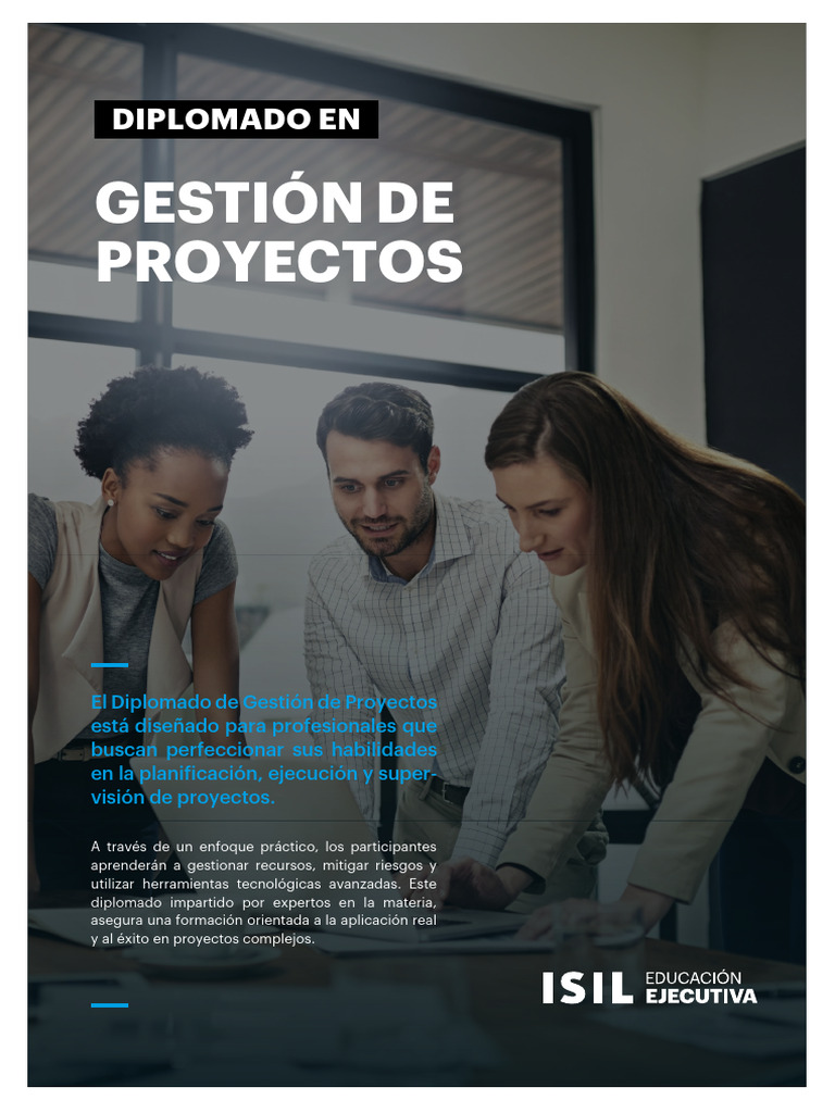 Diplomado en Gestión de Proyectos ISIL | PDF | Gestión de proyectos ...