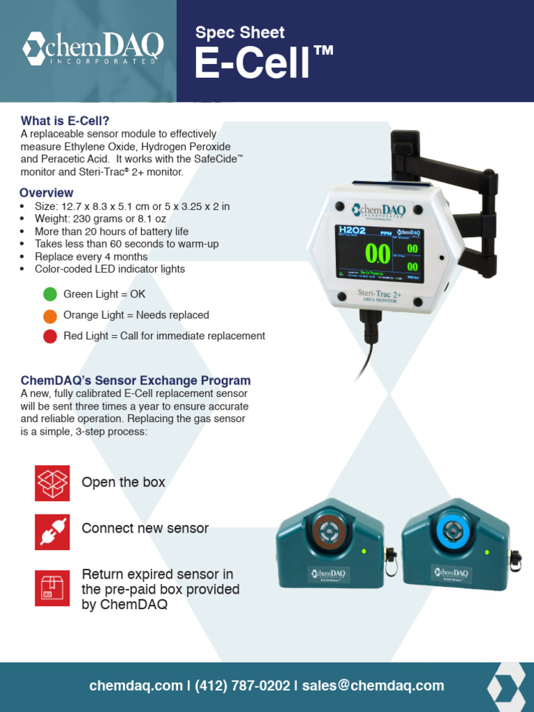 E-Cell™ Sensor Module Overview | PDF