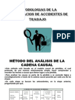 Metodologias de La Investigacion de Accidentes de Trabajo