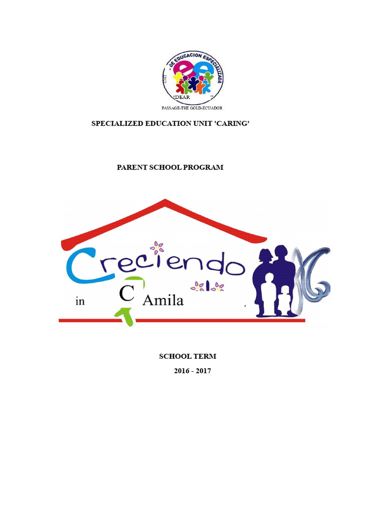 Parent School Program for Disabilities | PDF | Family | Parent