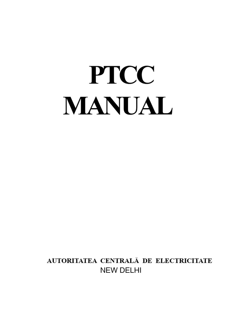 Manual PTCC 2010 | PDF