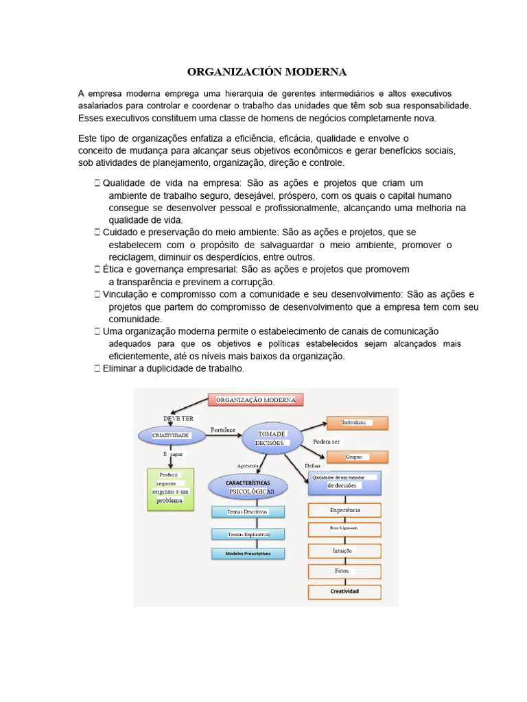 Estrutura e Gestão de Organizações Modernas | PDF | Despesa
