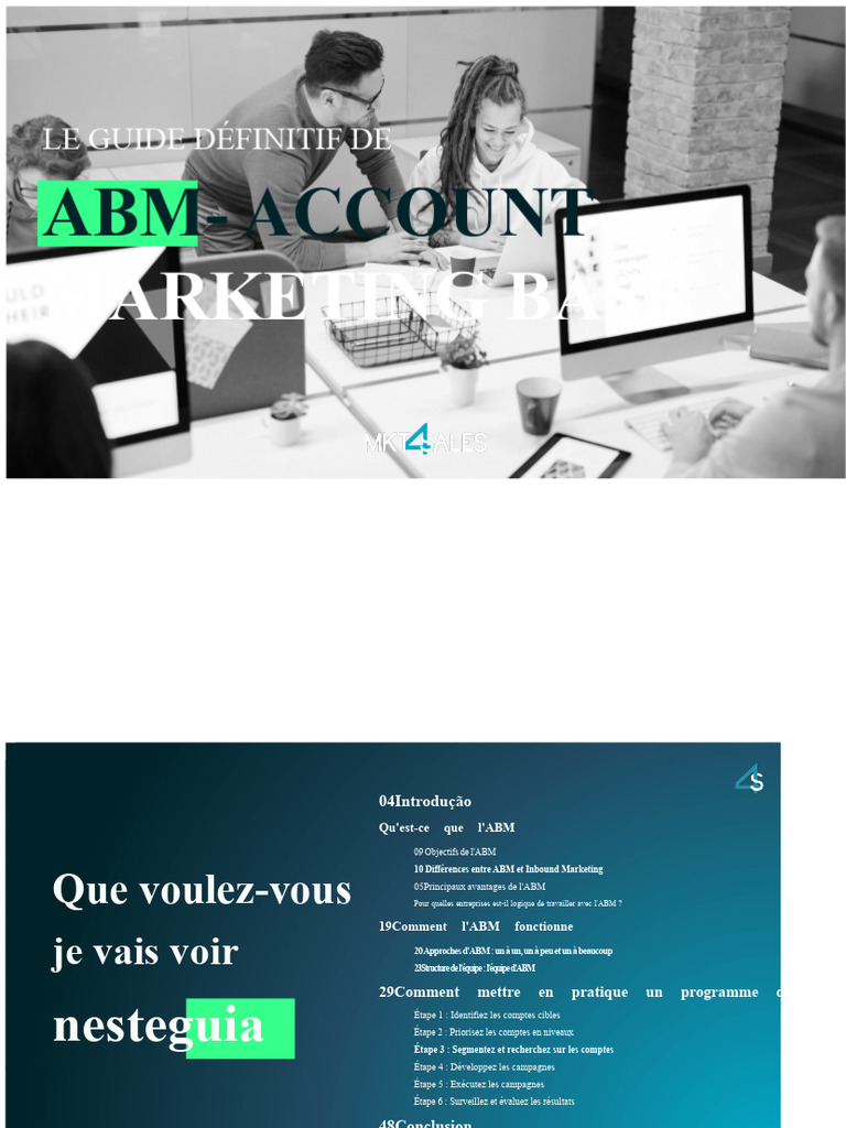 Guide complet sur l'ABM en marketing | PDF | Commercialisation ...