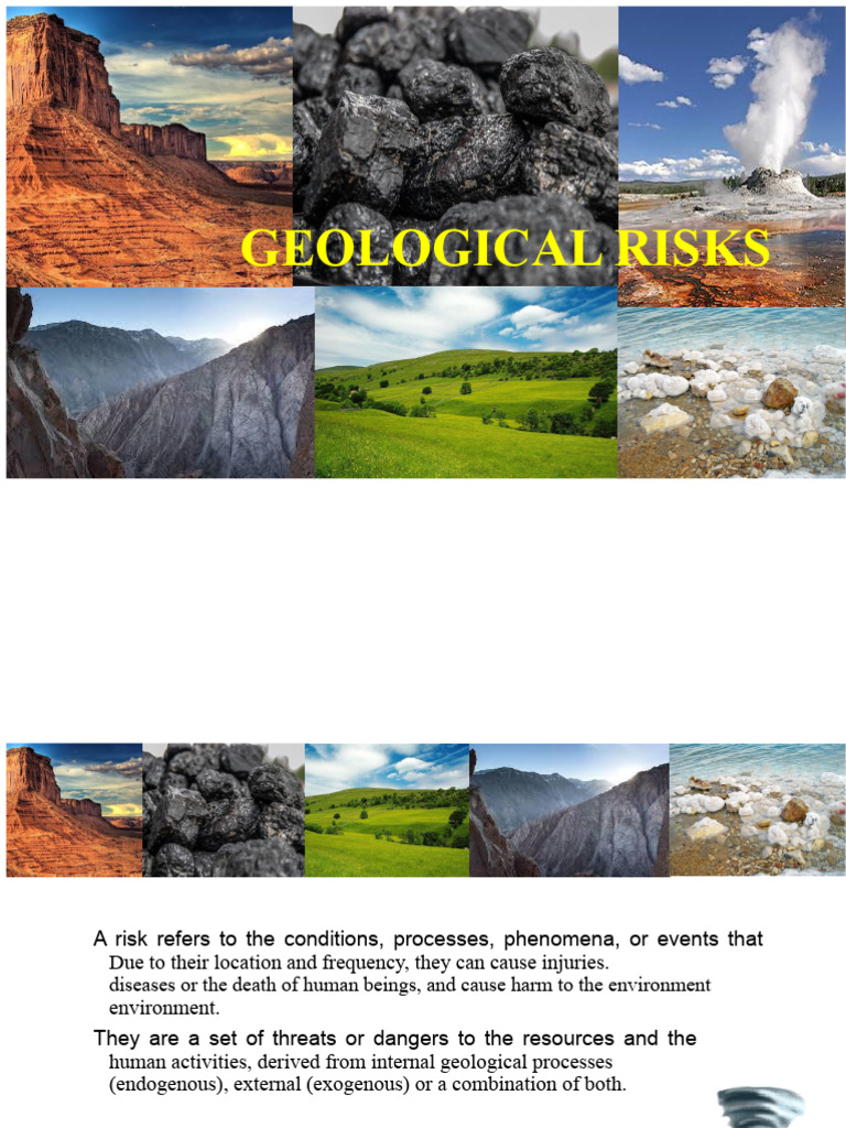 GEOLOGICAL RISKS | PDF | Risk | Natural Environment