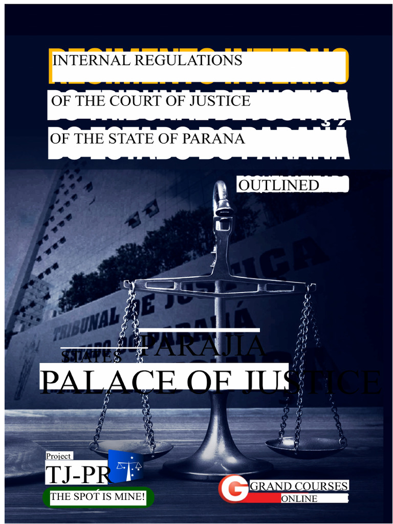 Internal Regulations TJPR | PDF | Judge | Presidents Of The United States