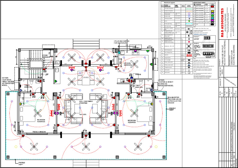 Plot No 5 Ground Floor Electrical Drawing 23.09.23 | PDF | Electrical ...