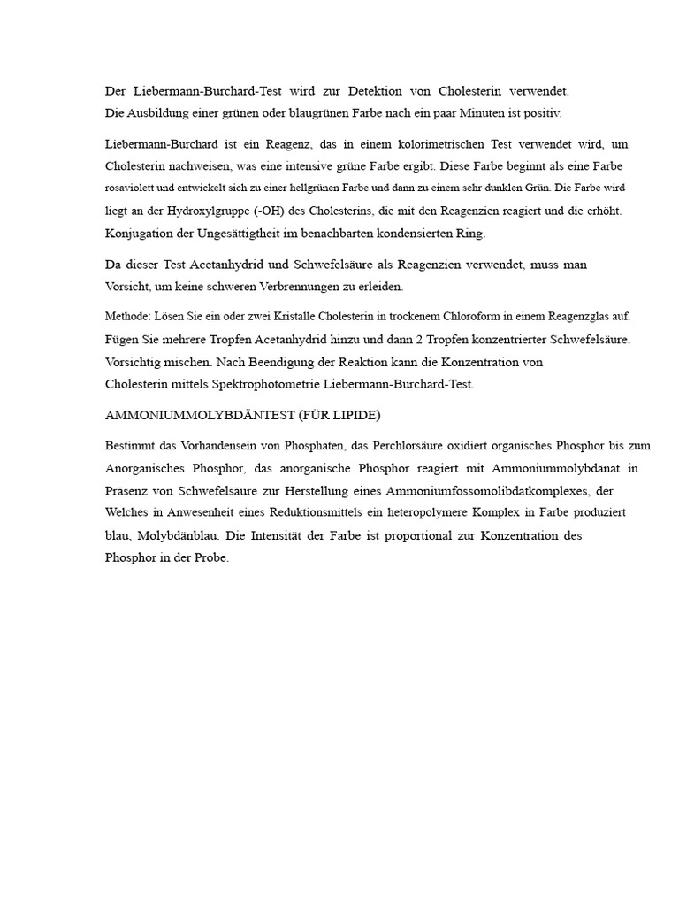 Der Liebermann-Test | PDF