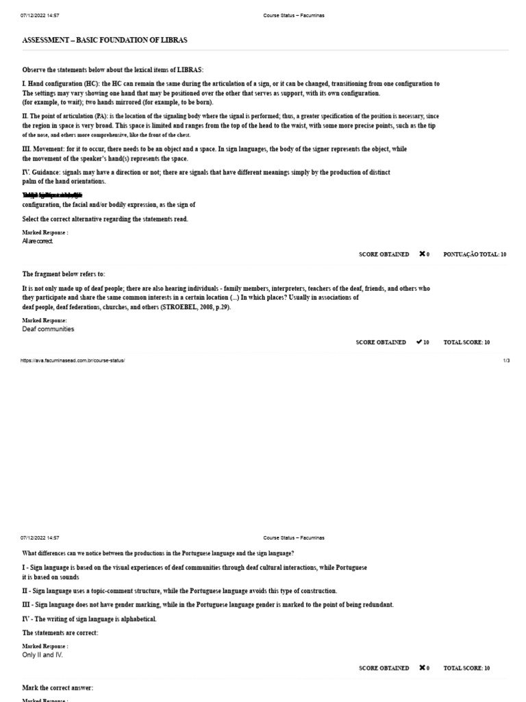 test | PDF | Sign Language | Hearing Loss