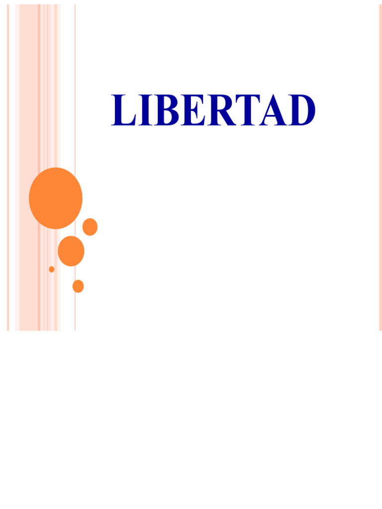 Conceptos Clave de la Libertad | PDF | Libertad | Libre albedrío