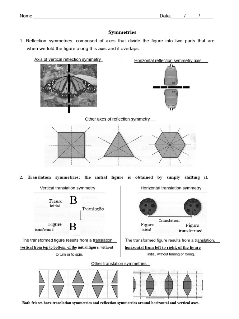 Understanding Symmetries in Geometry | PDF | Rotation | Symmetry