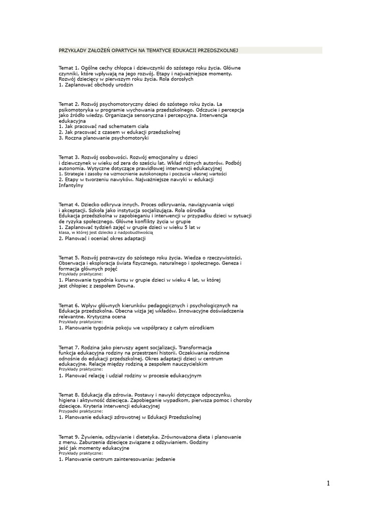 Przykłady Praktyczne | PDF