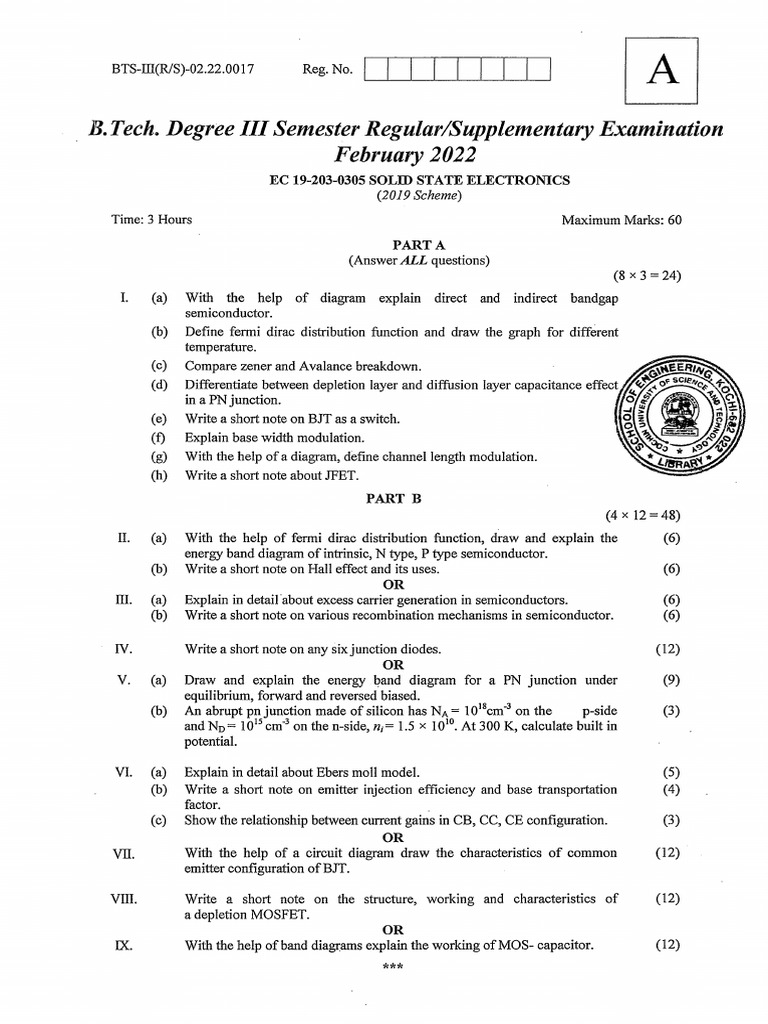 Solid State Electronics 2022 February (2019 Ad.) | PDF