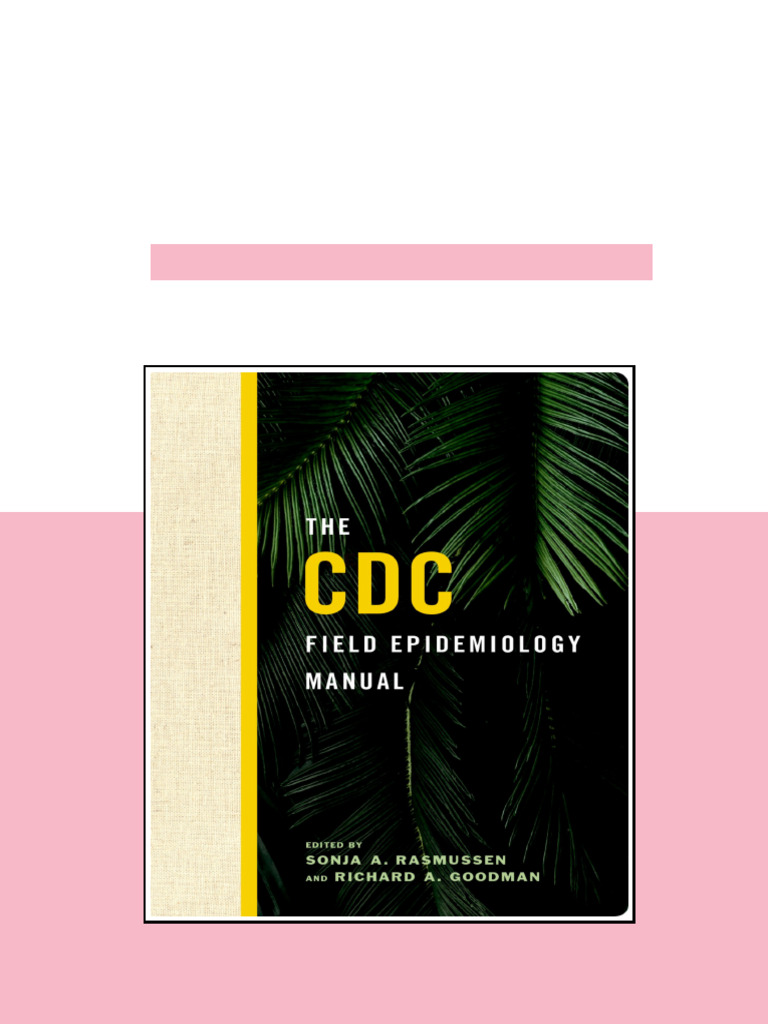 CDC Field Epidemiology Manual The Ready to Read | PDF