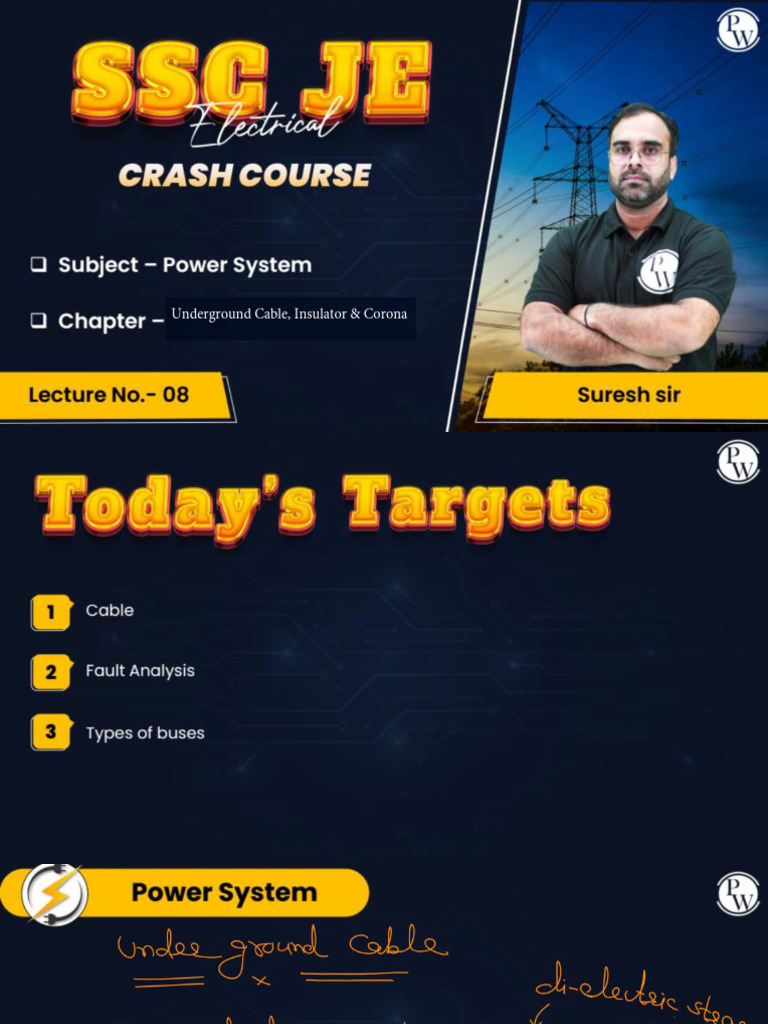 Power System 08 _ Class Notes | PDF