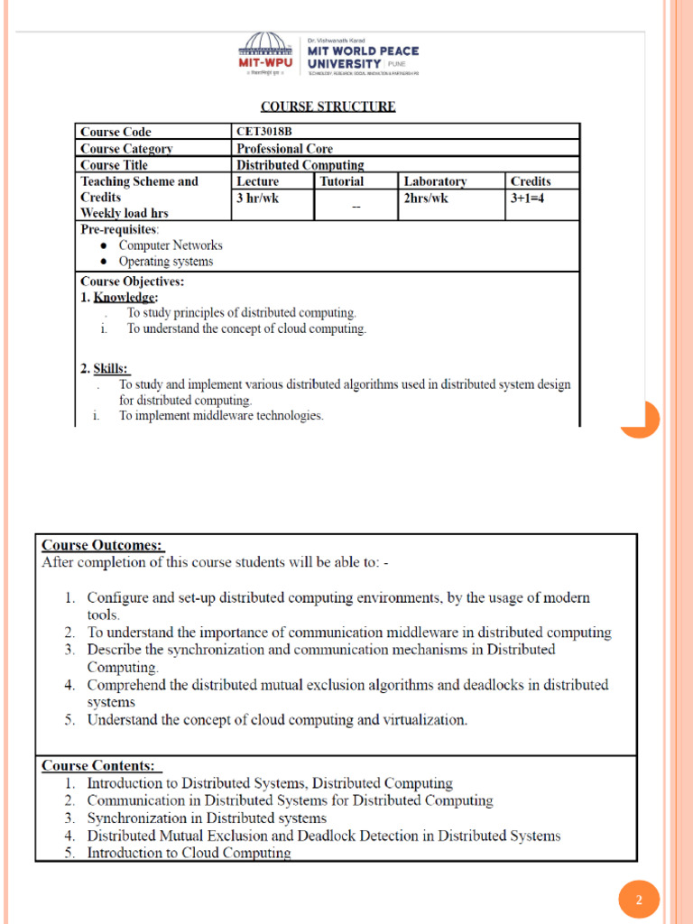 DC Chapter 1 | PDF | Distributed Computing | Scalability