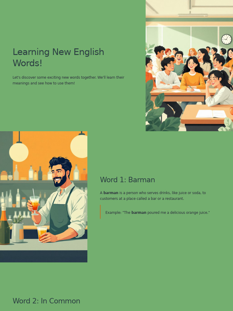 Learn New English Words Easily | PDF | Foods | Cuisine