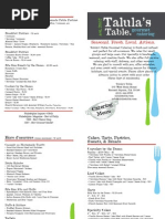 Download Talulas Table Catering Menu May 2012 by jut6633 SN96529612 doc pdf