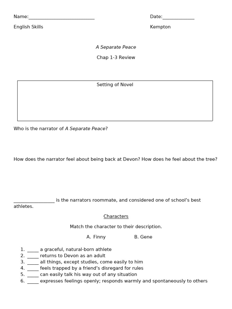 Chap 1-3 Review | PDF