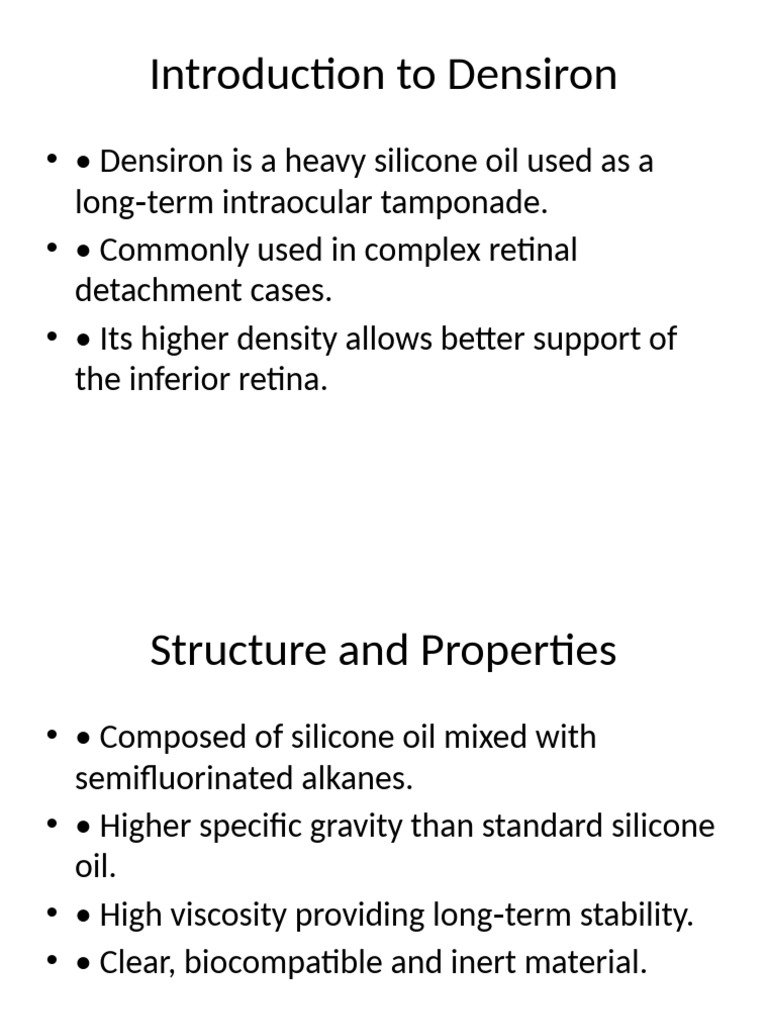 Densiron Presentation | PDF
