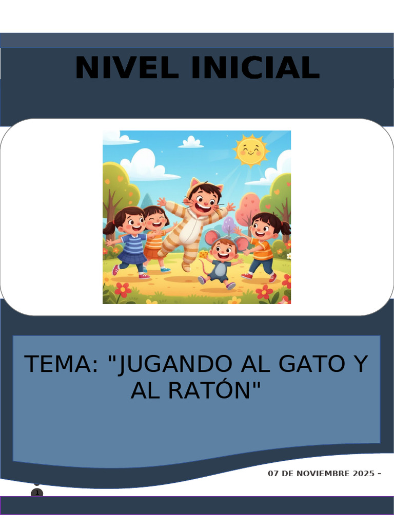 07 11 25 Inicial Unidocente | PDF | Las emociones | Educación de la ...