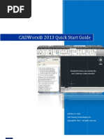 Download Cadworx 2013 Quick Start Guide by Eric Lyon SN96530509 doc pdf