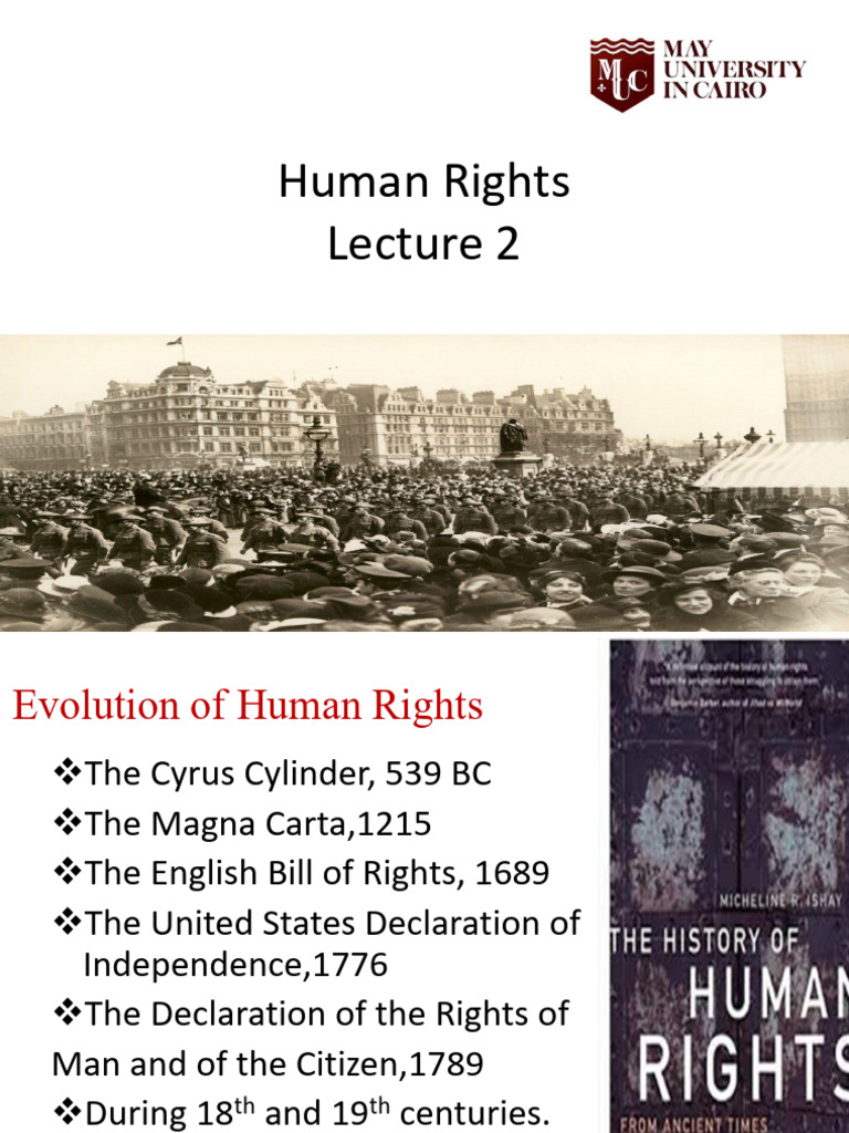 Evolution of Human Rights Through History | PDF | Human Rights | Rights