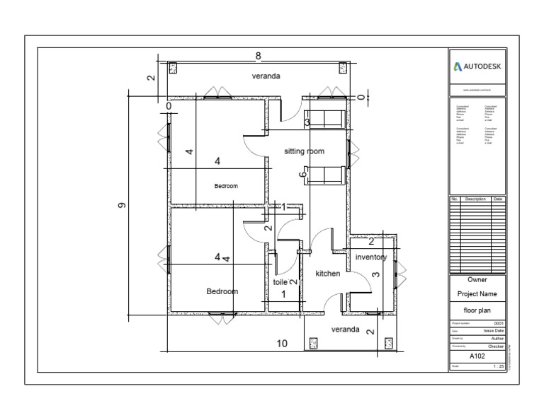 Floor Plan with Room Inventory Details | PDF
