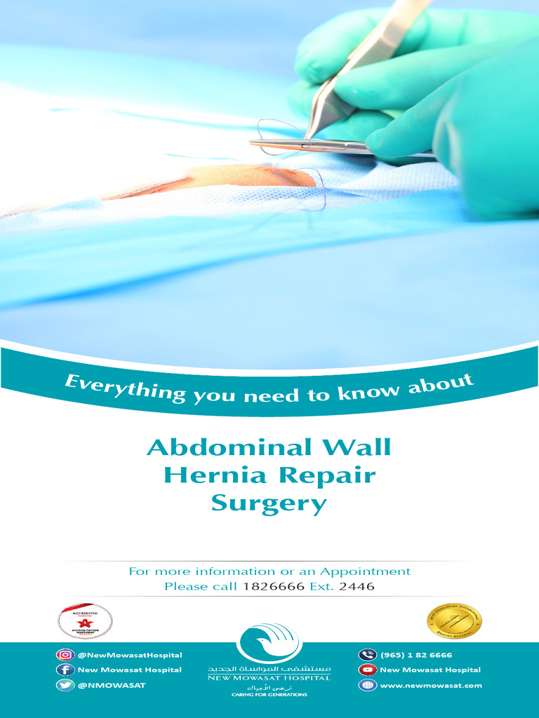 ABDOMINAL HERNIA REPAIR SURGERY.y | PDF | Medical Specialties ...