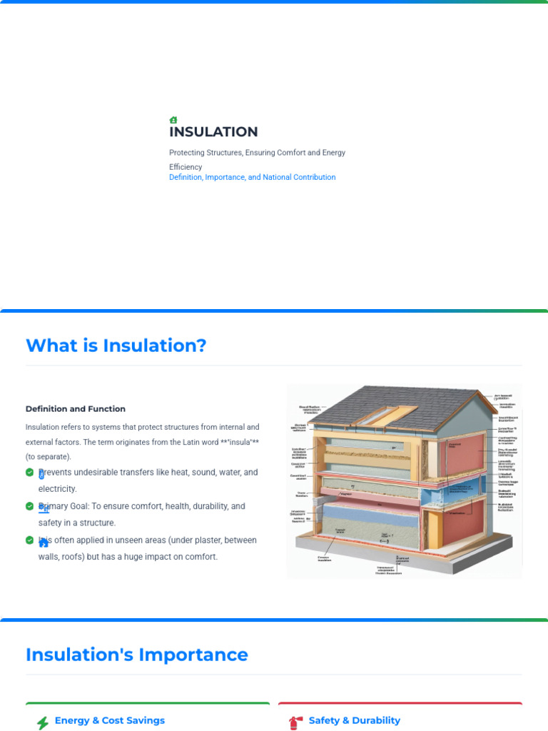 Insulation Principles and Energy Saving (1) | PDF