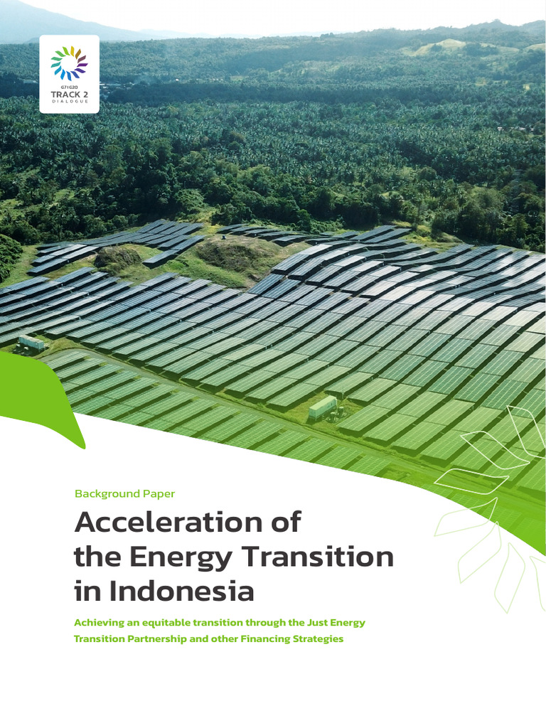 Indonesia's Just Energy Transition Plan | PDF | Renewable Energy ...