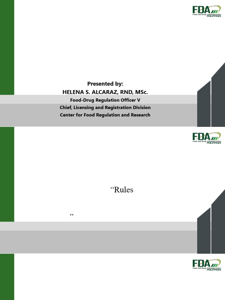 Revised Labelling Rules for Food Products | PDF | Nutrition Facts Label ...