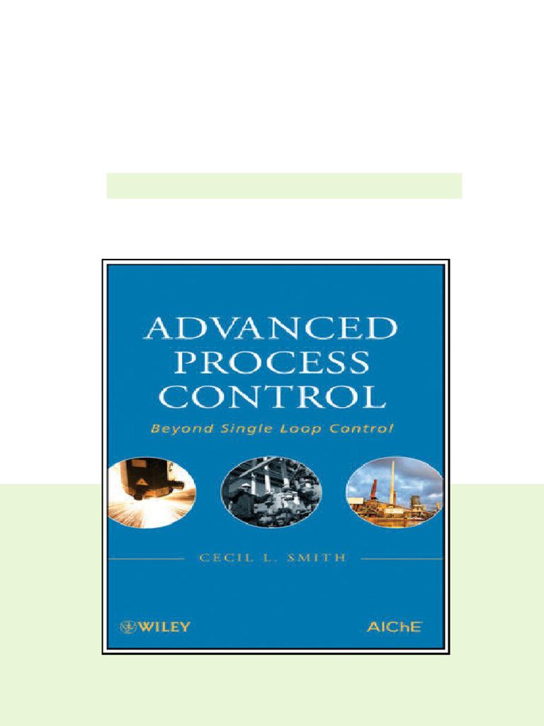 Advanced Process Control Cecil L Smithauth pdf available | PDF