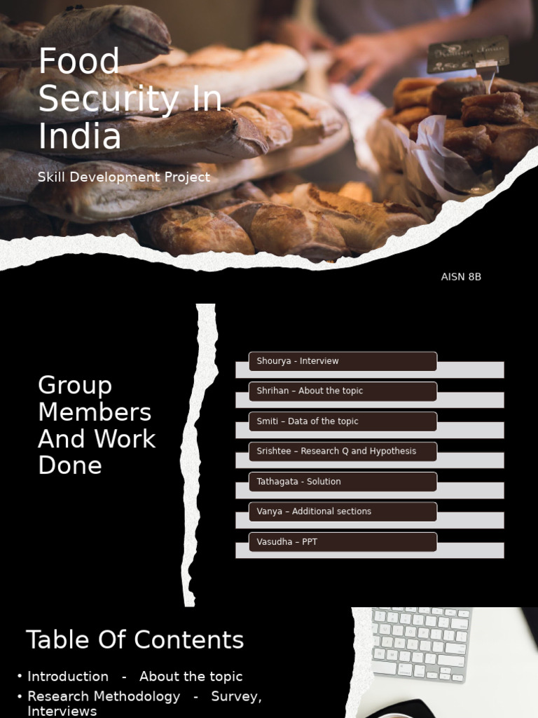 Food Security in India Sd Project | PDF | Food Security | Agriculture