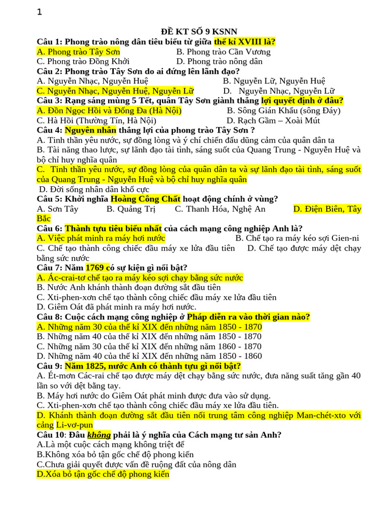 Bài Kt Số 9 Ksnn In | PDF