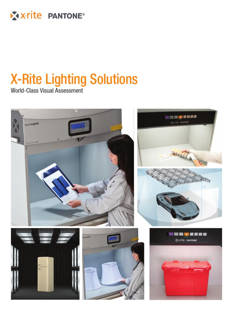 X-Rite Lighting Solutions for Color Accuracy | PDF | Lighting | Light ...