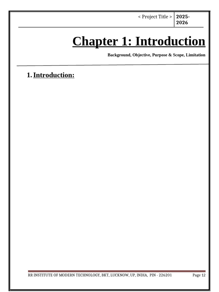 Project Overview and Feasibility Study | PDF | Information Science ...