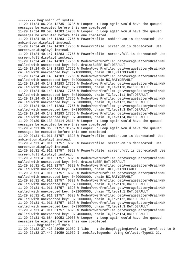 ML Logcat 1764431396333 | PDF | Computer Programming | Software Engineering