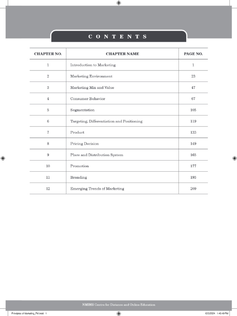 Principles of Marketing 2 | PDF