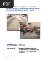 Tratamientos de Fallas en Pavimentos