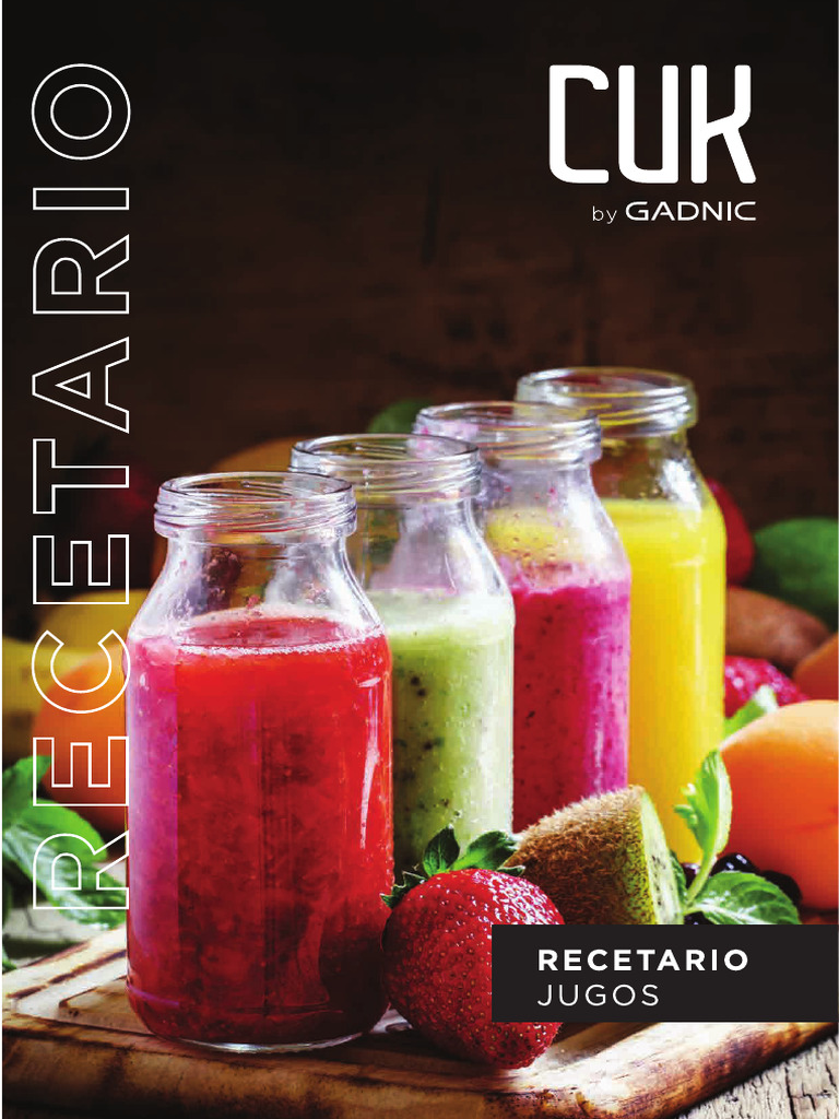Recetario-Jugos 240403 130936 | PDF