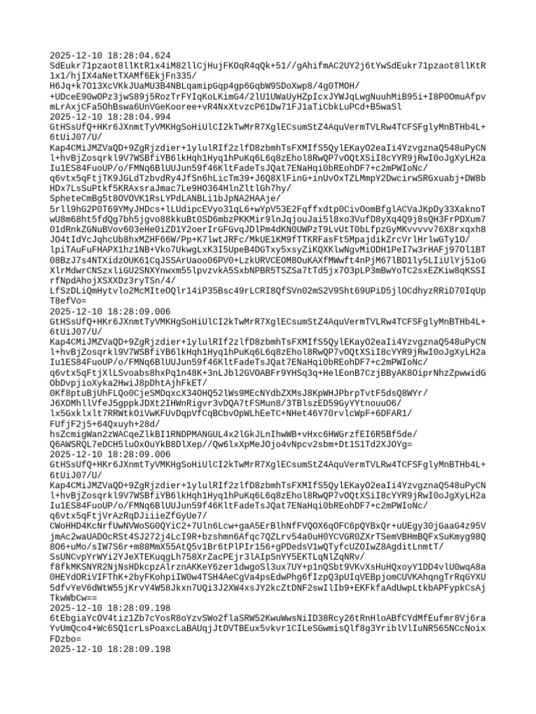 Encrypted Data Log for 2025-12-10 | PDF