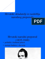Hrvatski Skladatelji Iz Razdoblja Narodnog Preporoda